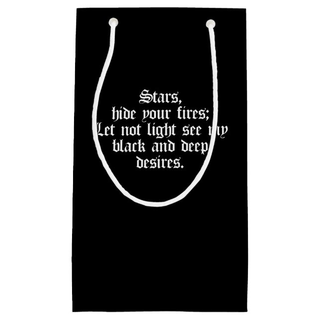 Skinnet för stjärnor för det Shakespeare Macbeth (Framsidan)