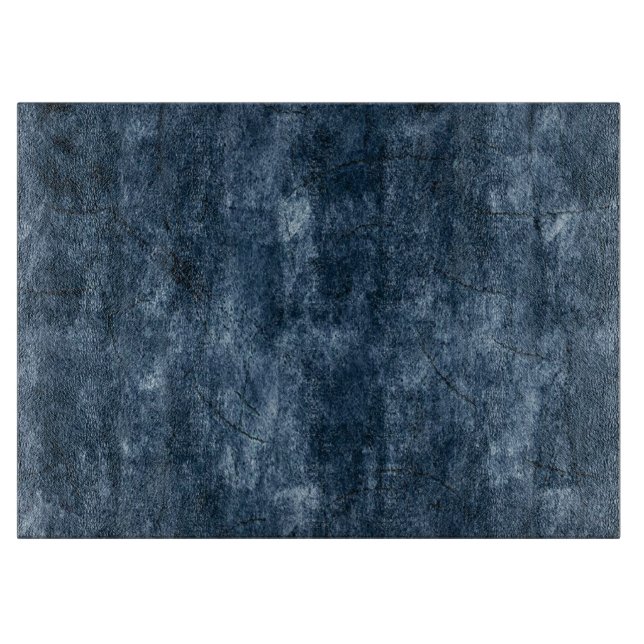 Skinnskärl av dekorativt glas/denim (Framsidan)