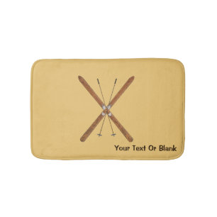 Skinor och polacker i kor-Land Badrumsmatta