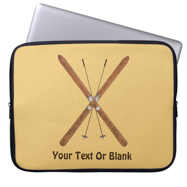 Skinor och polacker i kor-Land Laptop Sleeve (Framsidan)