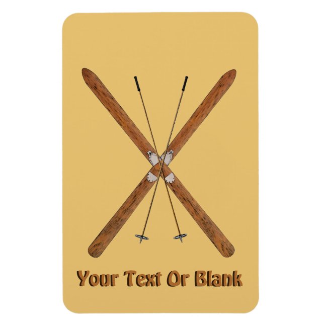 Skinor och polacker i kor-Land Magnet (Vertikal)