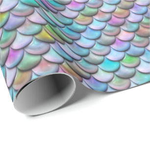 Skins glansiga pearlescent färgrika presentpapper