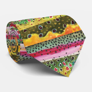 Skinsar av Tre vackra öring Slips