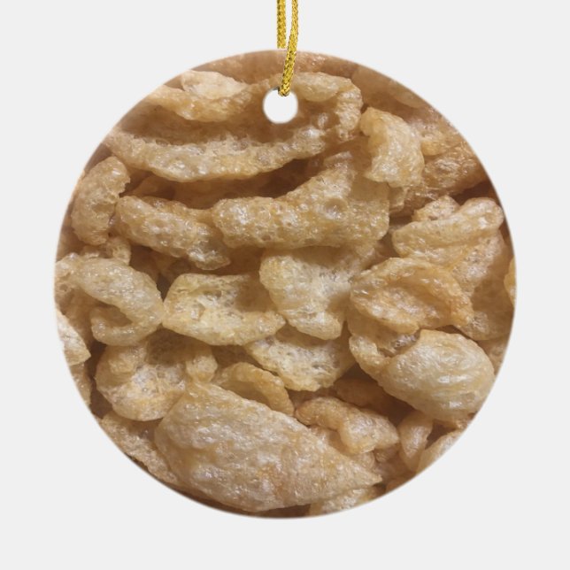 Skinsarna gris julgransprydnad keramik (Framsidan)