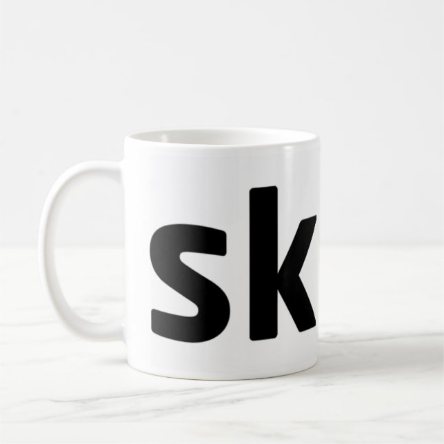 Skinsmugg Kaffemugg (Vänster)