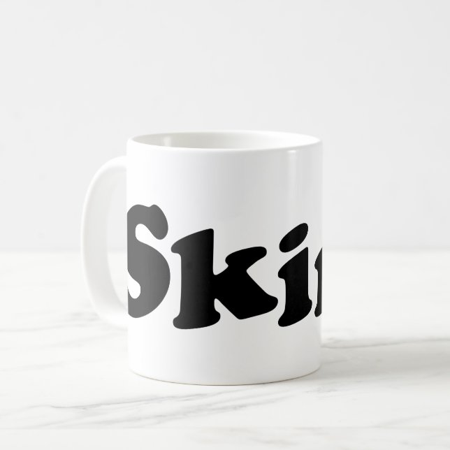 Skint. Kaffemugg (Framsida vänster)