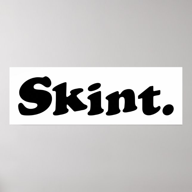 Skint. Poster (Framsidan)