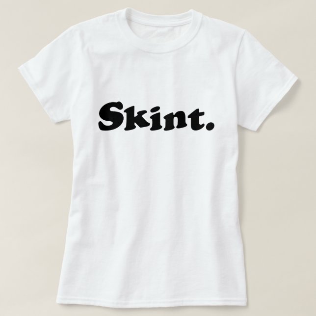 Skint. T Shirt (Design framsida)