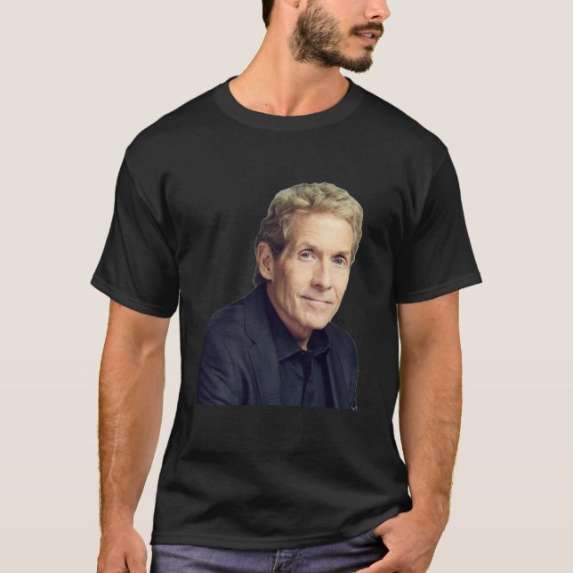 Skip Bayless Portrait  T Shirt (Framsida)