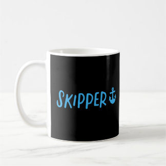 Skipper Boat Sailing 1 Kaffemugg