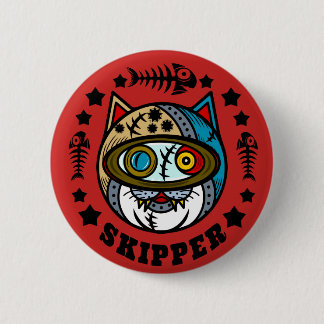 SKIPPER Button badges Knapp