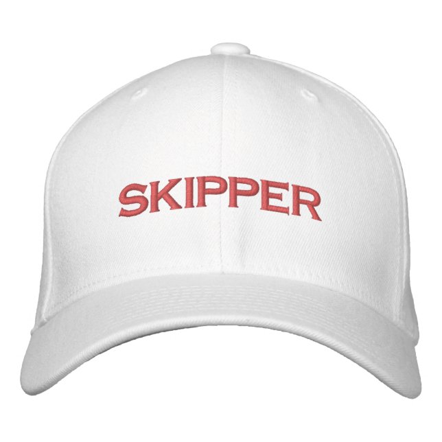 SKIPPER HAT BRODERAD KEPS (Framsida)