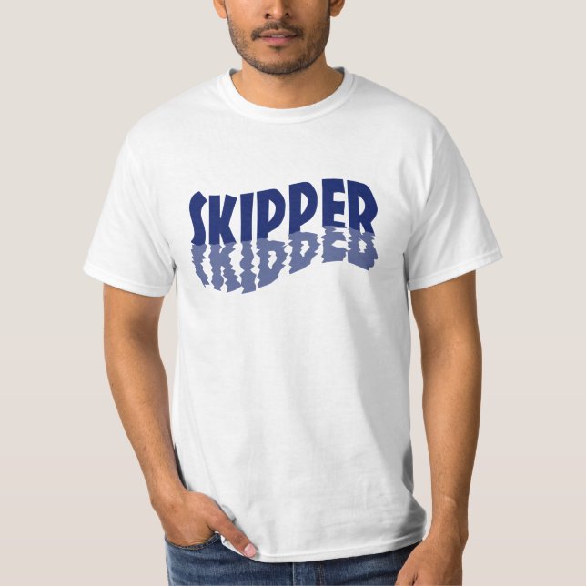 Skipper-reflektioner T Shirt (Framsida)