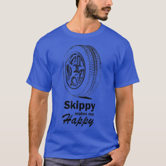 Skippy får mig lycklig t shirt