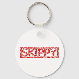 Skippy Frimärke Nyckelring