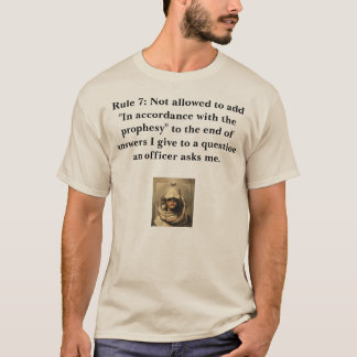 Skippys listar #7 tee shirt