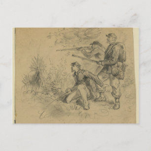 Skirmishing Vykort