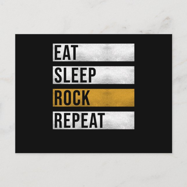 Skirt Say Funny Rocker Vykort (Framsida)