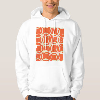 Skischerade cirklar Trendig Sömlös design Hoodie