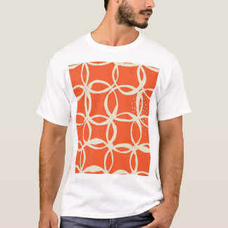 Skischerade cirklar Trendig Sömlös design T Shirt