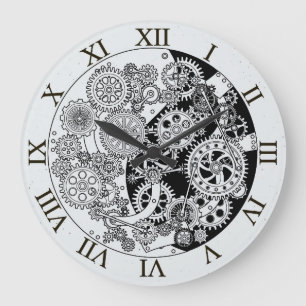 Skischistikurmekanism med styrhjul stor klocka