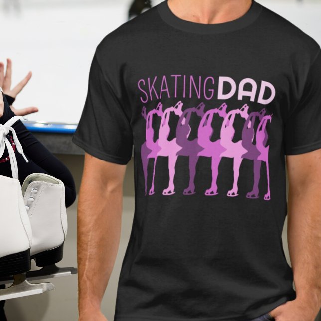 Skisning av PAPPA figur-synkroniserad grupp T Shirt (Skapare uppladdad)