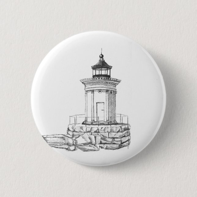 Skiss av Bug Light Knapp (Framsida)