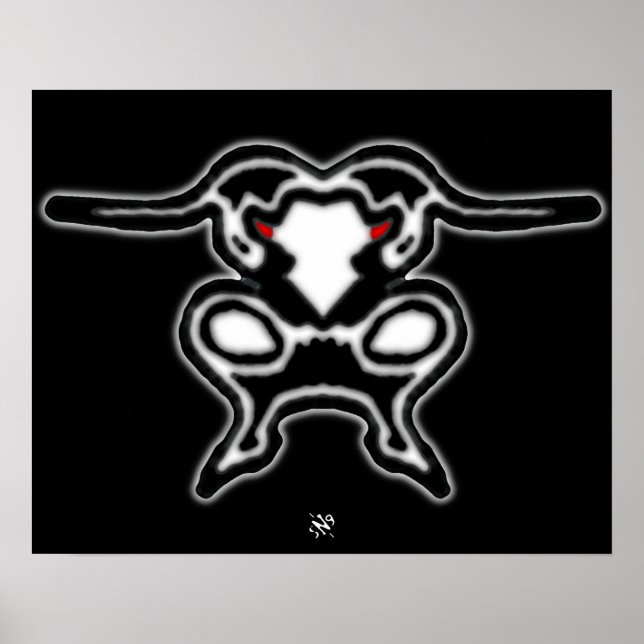 Skiss av en hopptjur poster (Framsidan)