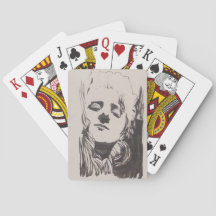 Skiss av en kvinna från "Ver Sacrum" (Moser)