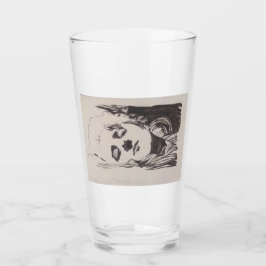 Skiss av en kvinna från "Ver Sacrum" (Moser) Glaskopp