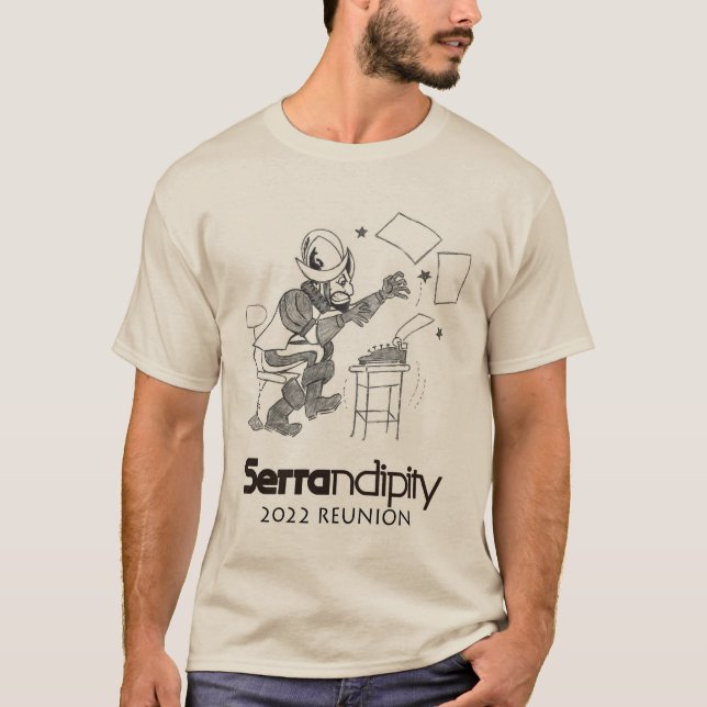 Skiss av Q Shirt T Shirt (Framsida)