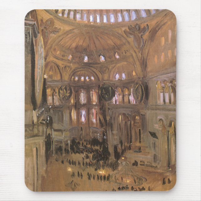 Skiss av Santa Sophia av John Singer Sargent Musmatta (Framsidan)