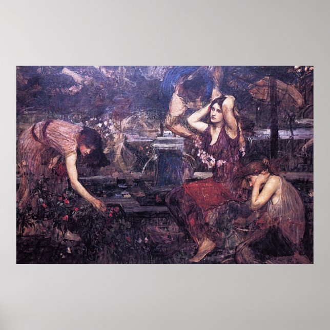 Skiss för Flora och Zephyrs Poster (Framsidan)