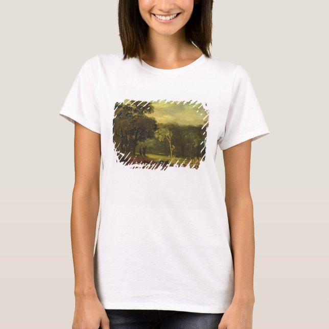 Skiss from Nature in Sion Park, 1819 (oil on card) T Shirt (Framsida)