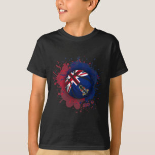 Skiss med Caymanöarnas flagga T Shirt