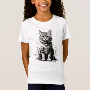 Skiss över blyertspennan t shirt