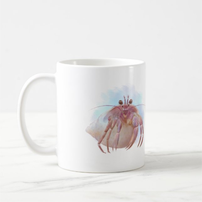 Skiss över kammusslor kaffemugg (Vänster)