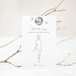 Skiss över Möhippan Dress Disco Boll