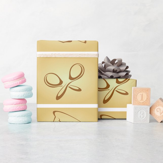 Skiss över musikinstrument presentpapper (Skapare uppladdad)