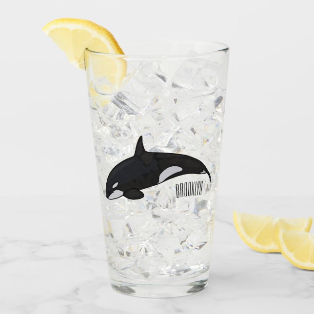 Skiss över tecknaden av val glaskopp (Framsida Ice)