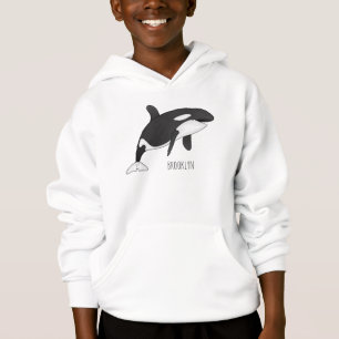 Skiss över tecknaden av val t shirt