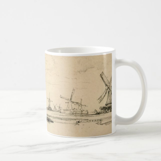 Skiss över Windmills mugg (Höger)