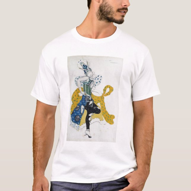 Skissa för baletten "LaPeri", vid Paul Dukas Tee Shirt (Framsida)