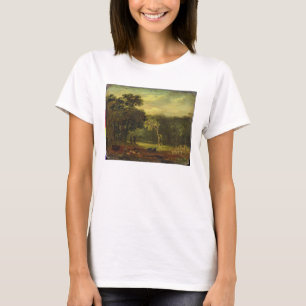 Skissa från naturen i Sion parkerar, 1819 (olja p T-shirt