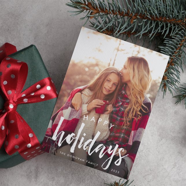 Skissad överlagring | Semestergratulationskort Julkort (Skapare uppladdad)