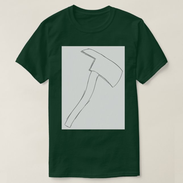 skissad t shirt (Design framsida)