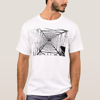 Skissar den olje- borriggen för insida t-shirt