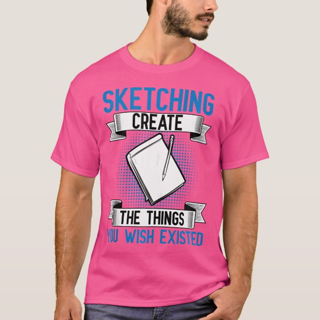 Skissar för ns t shirt (Framsida)