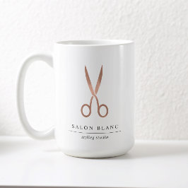 Skissar i Ro Guld| Hair Salon Pen Holder Kaffemugg