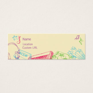 Skisser - Färg Litet Visitkort